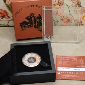 great southern land 2020 1oz silver proof opal coin